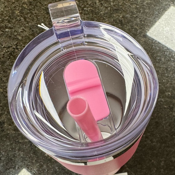 SPRING 2024 “DUNKIN” 32oz Insulated Stainless Steel Tumbler - LIGHT PINK - Picture 2 of 3